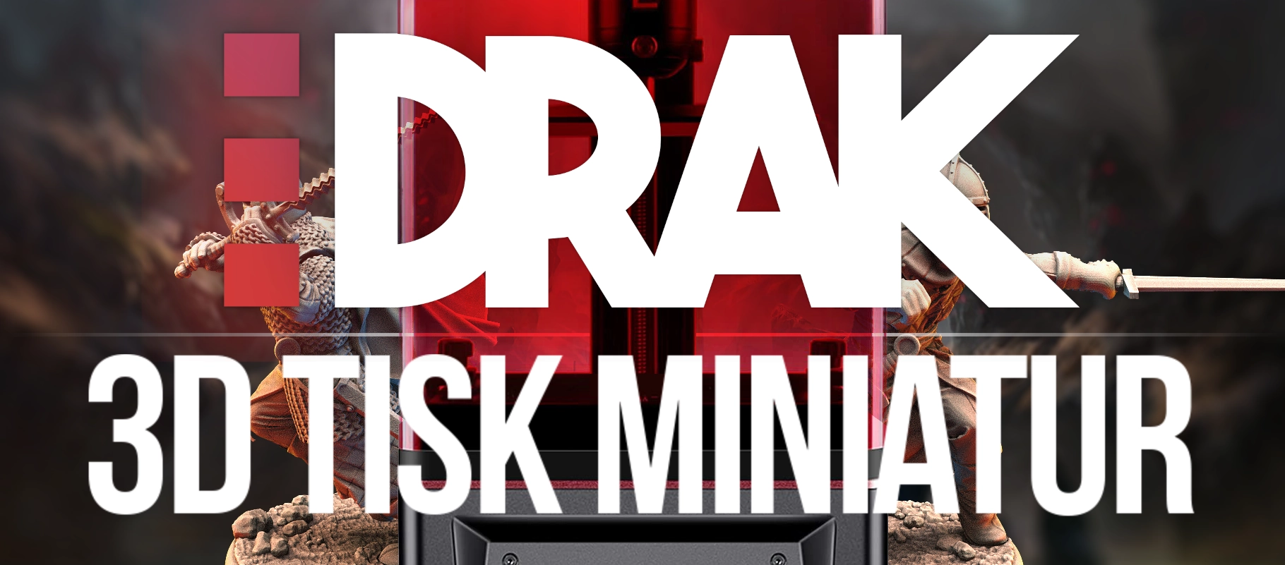 Červený Drak 3D tisk